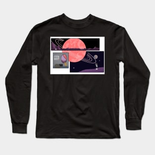 Space Comic Long Sleeve T-Shirt